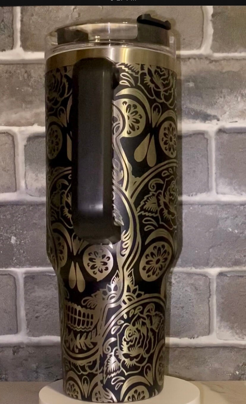 Sugar Skulls Tumbler