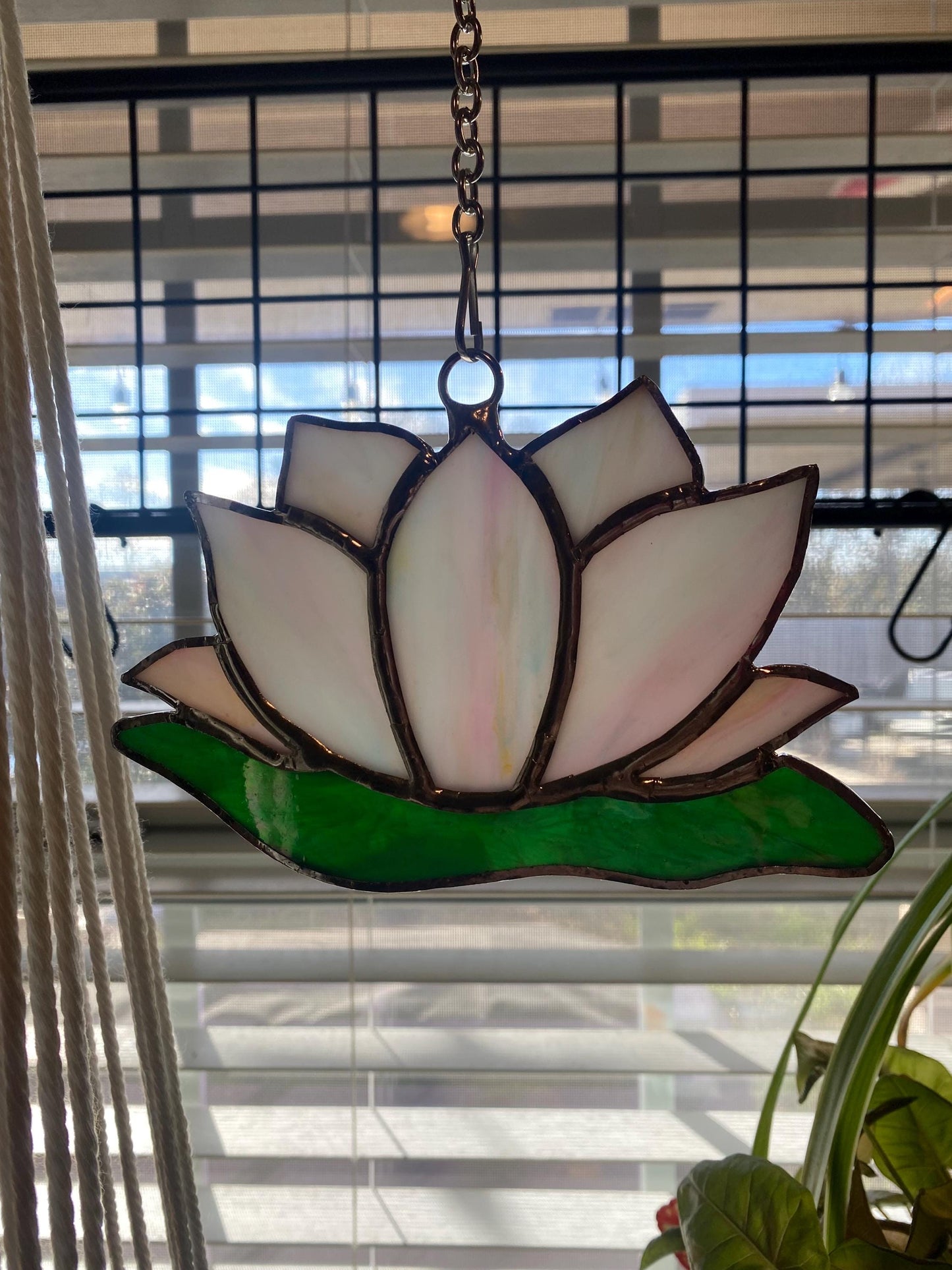 Stained Glass Lotus Flower