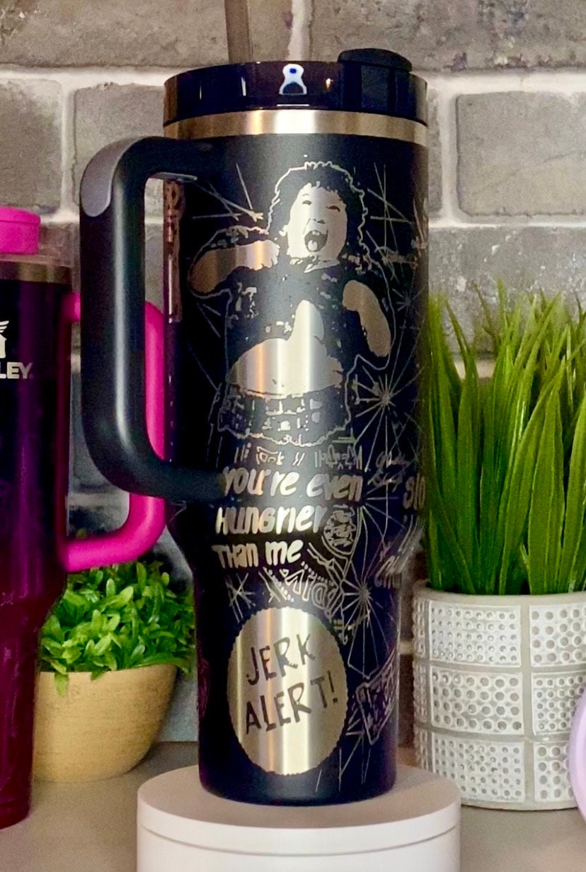 Goonies Laser Engraved Tumbler