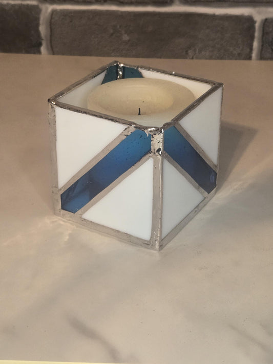 Stained Glass Candle Holder Pattern (1) – Digital File