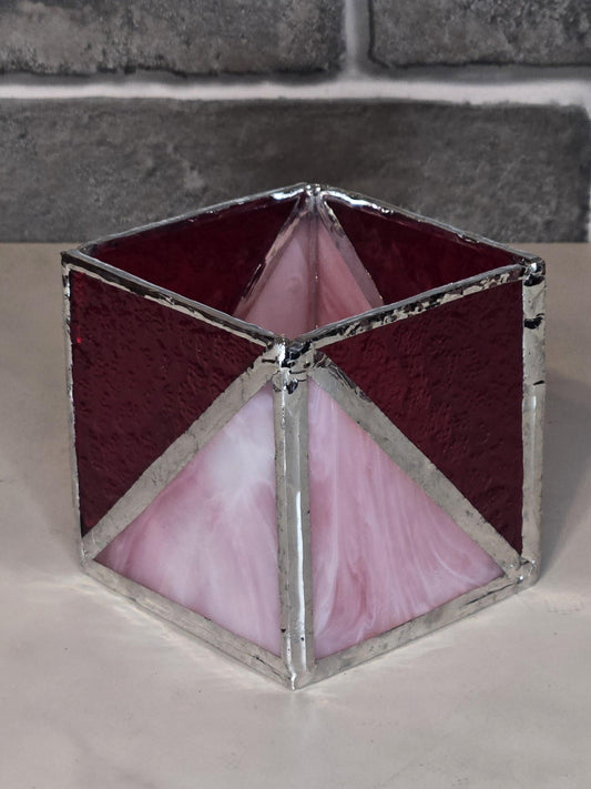 Stained Glass Candle Holder Pattern (2) – Digital File