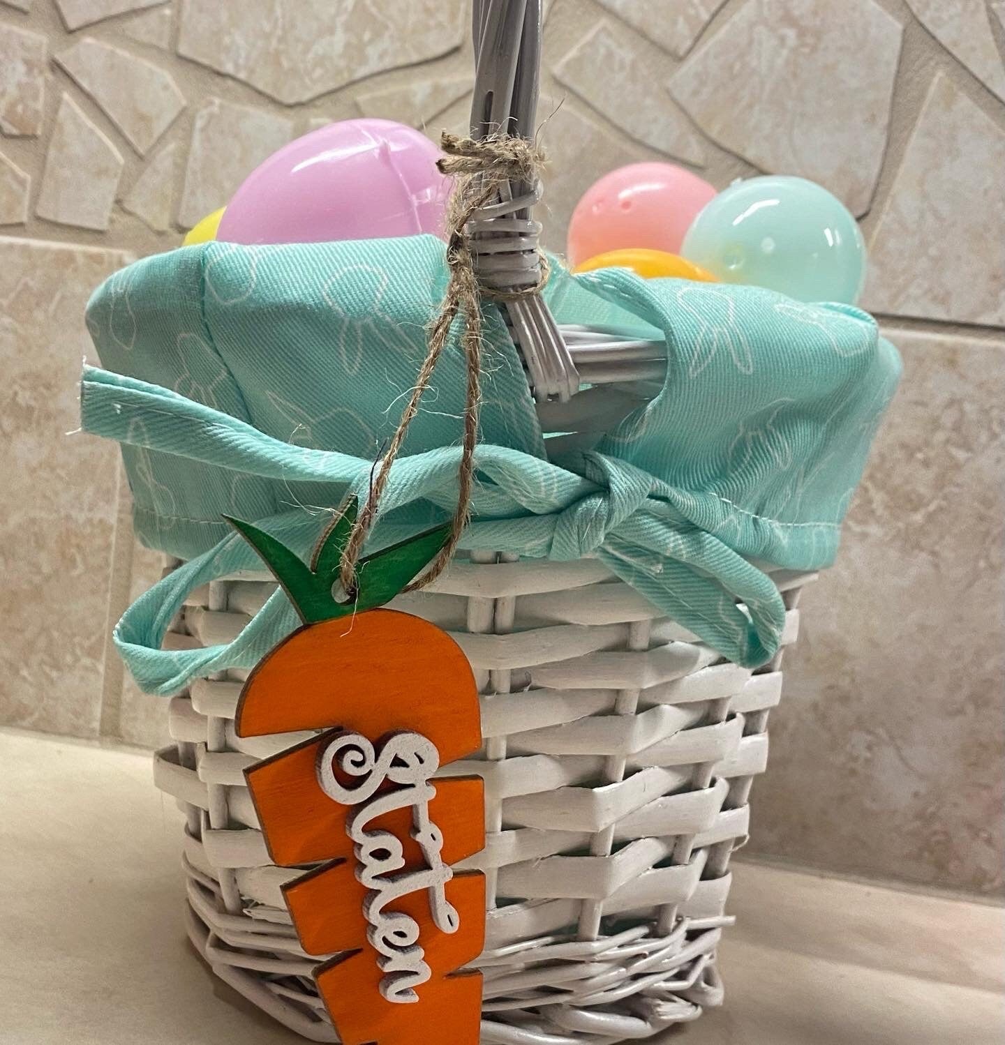 Personalized Easter Basket Tags