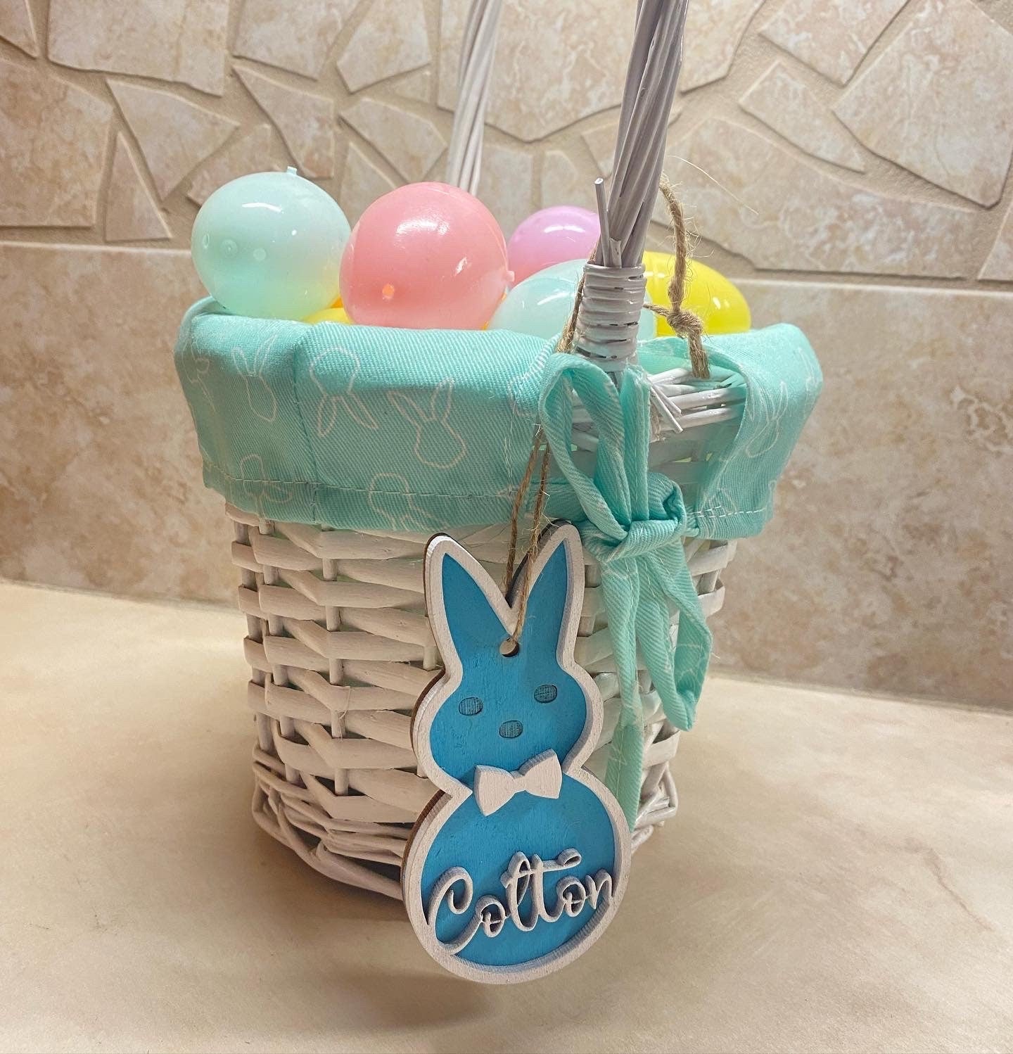 Personalized Easter Basket Tags