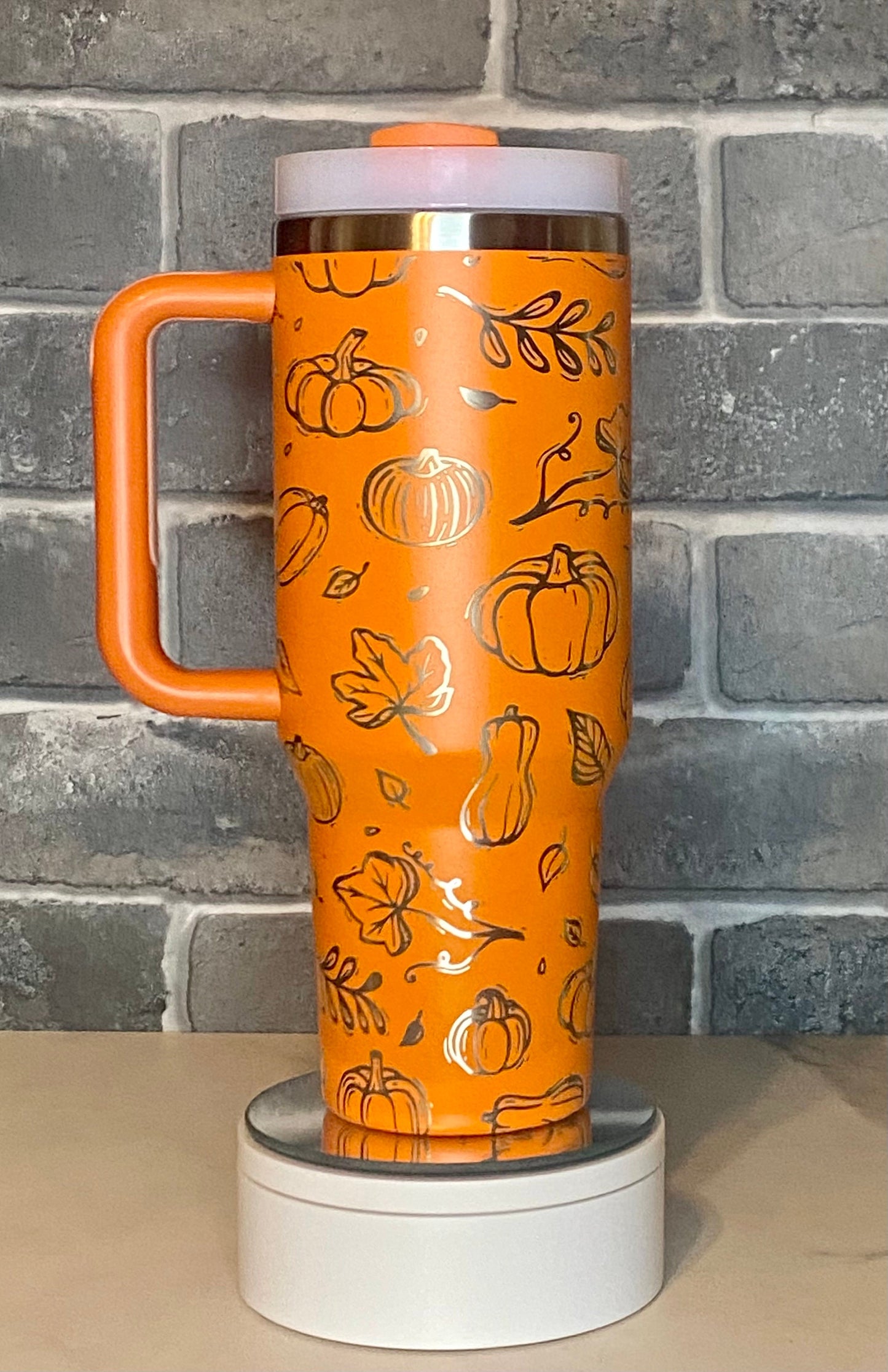 Fall Theme Tumbler