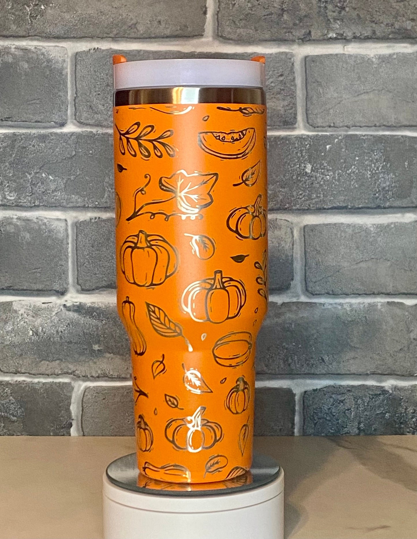 Fall Theme Tumbler