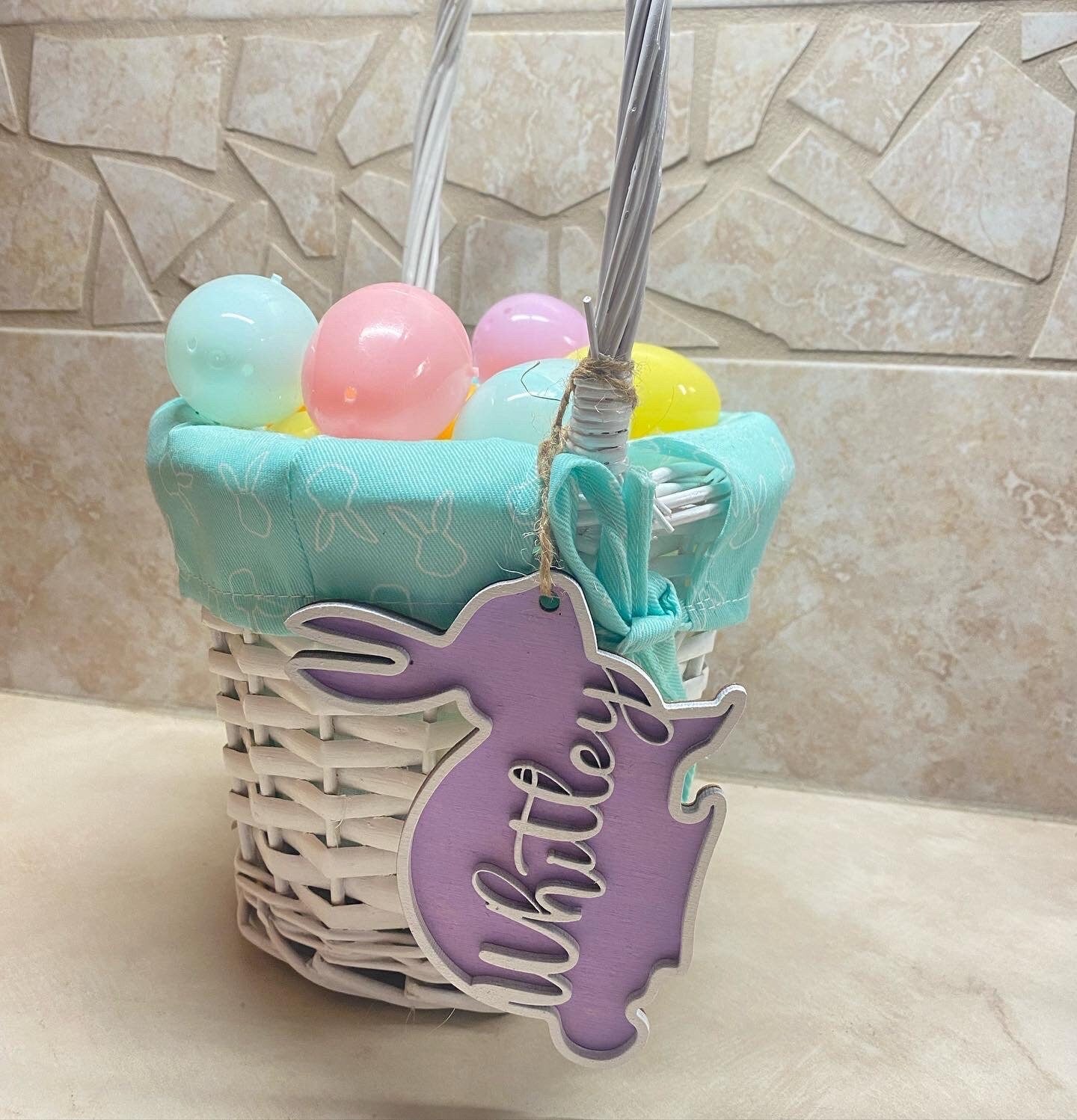 Personalized Easter Basket Tags