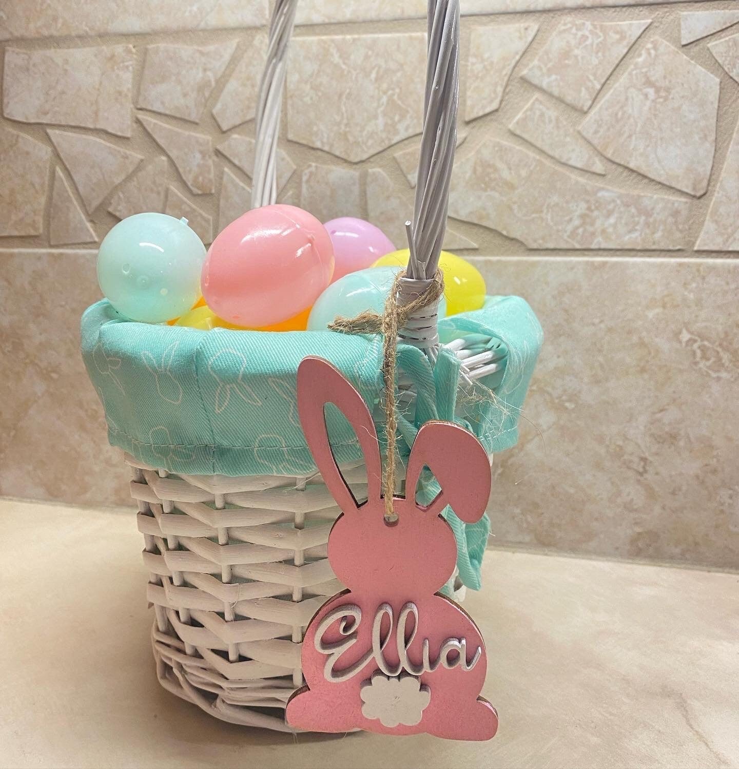 Personalized Easter Basket Tags
